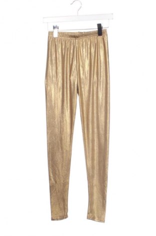 Γυναικείο κολάν Unbranded, Μέγεθος XXS, Χρώμα Χρυσαφί, Τιμή 4,99 €