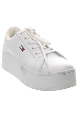 Γυναικεία παπούτσια Tommy Jeans, Μέγεθος 40, Χρώμα Λευκό, Τιμή 70,99 €