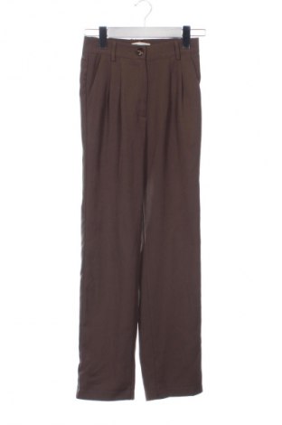 Γυναικείο παντελόνι BSB, Μέγεθος XXS, Χρώμα Καφέ, Τιμή 19,99 €
