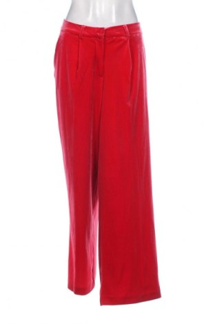 Damskie spodnie Bpc Bonprix Collection, Rozmiar XXL, Kolor Czerwony, Cena 79,99 zł