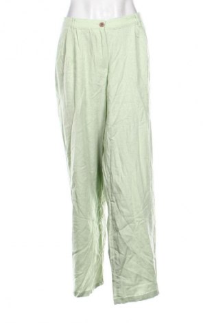 Damskie spodnie Bpc Bonprix Collection, Rozmiar 3XL, Kolor Zielony, Cena 62,99 zł