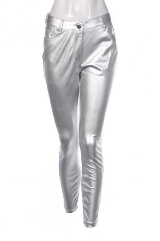 Γυναικείο παντελόνι Fb Sister, Μέγεθος M, Χρώμα Ασημί, Τιμή 15,00 €