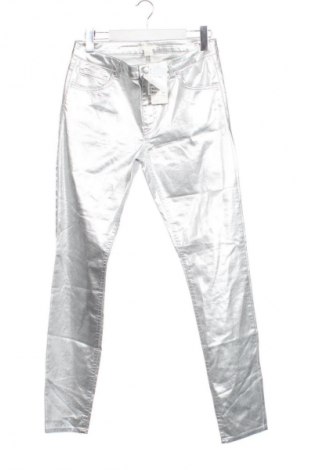 Дамски панталон H&M, Размер L, Цвят Сребрист, Цена 21,98 €