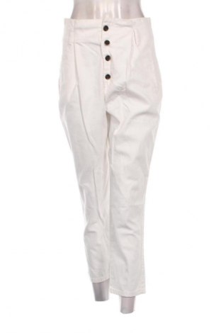 Γυναικείο παντελόνι H&M, Μέγεθος M, Χρώμα Εκρού, Τιμή 13,99 €