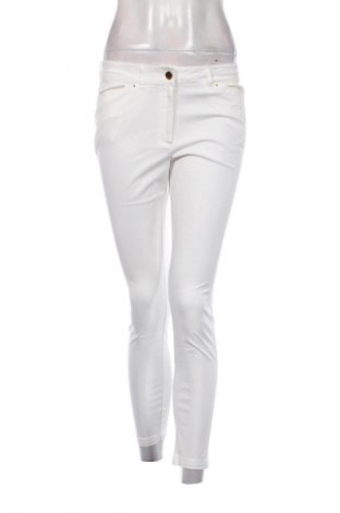 Γυναικείο παντελόνι Mango, Μέγεθος M, Χρώμα Λευκό, Τιμή 15,05 €