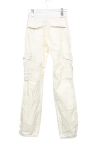 Дамски панталон Pull&Bear, Размер XS, Цвят Екрю, Цена 2,04 €