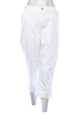 Γυναικείο παντελόνι Sonja Blank, Μέγεθος XXL, Χρώμα Λευκό, Τιμή 13,99 €