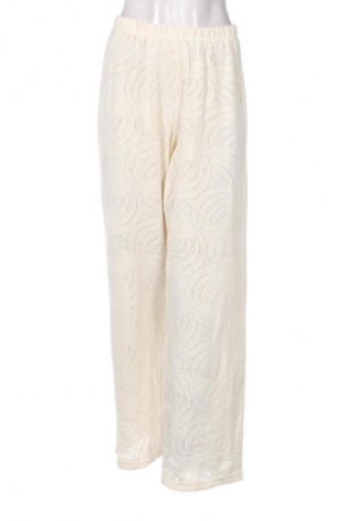 Γυναικείο παντελόνι THE ODDER SIDE, Μέγεθος M, Χρώμα Εκρού, Τιμή 28,99 €