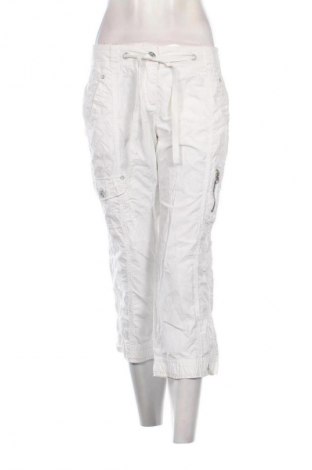 Γυναικείο παντελόνι Tom Tailor, Μέγεθος L, Χρώμα Λευκό, Τιμή 12,99 €