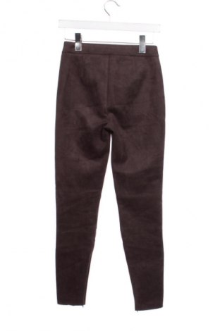 Damskie spodnie Zara, Rozmiar XS, Kolor Brązowy, Cena 8,99 zł
