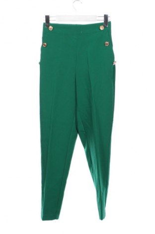 Γυναικείο παντελόνι Zara, Μέγεθος XS, Χρώμα Πράσινο, Τιμή 15,99 €