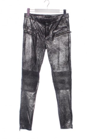 Pantaloni de femei Zara, Mărime M, Culoare Argintiu, Preț 72,99 Lei