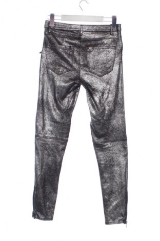 Pantaloni de femei Zara, Mărime M, Culoare Argintiu, Preț 72,99 Lei