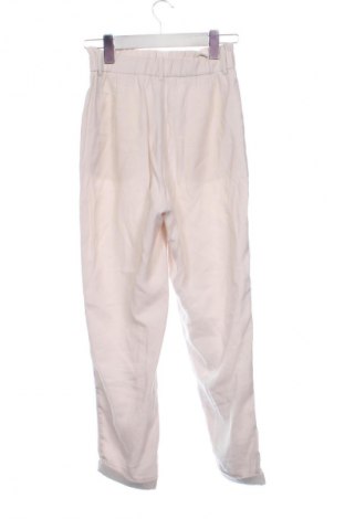 Damskie spodnie Zara, Rozmiar XS, Kolor ecru, Cena 62,99 zł