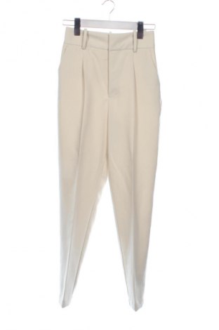 Дамски панталон Zara, Размер XXS, Цвят Екрю, Цена 14,31 €