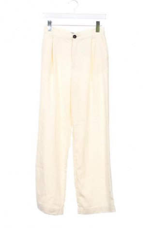 Dámske nohavice Zara, Veľkosť XS, Farba Kremová, Cena  16,95 €