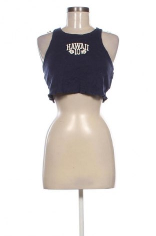 Γυναικείο αμάνικο μπλουζάκι H&M Divided, Μέγεθος S, Χρώμα Μπλέ, Τιμή 2,99 €