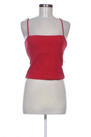 Γυναικείο αμάνικο μπλουζάκι Hollister, Μέγεθος L, Χρώμα Κόκκινο, Τιμή 4,99 €