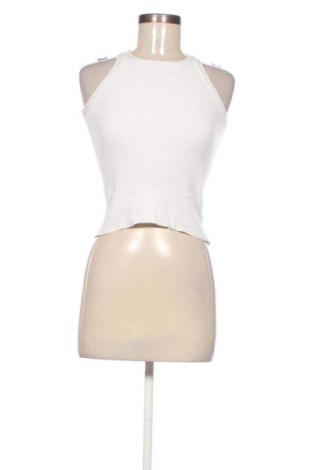 Γυναικείο αμάνικο μπλουζάκι Moochi, Μέγεθος S, Χρώμα Λευκό, Τιμή 10,99 €