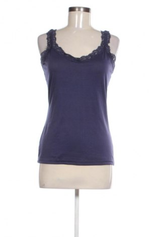 Γυναικείο αμάνικο μπλουζάκι Okay, Μέγεθος S, Χρώμα Μπλέ, Τιμή 4,99 €