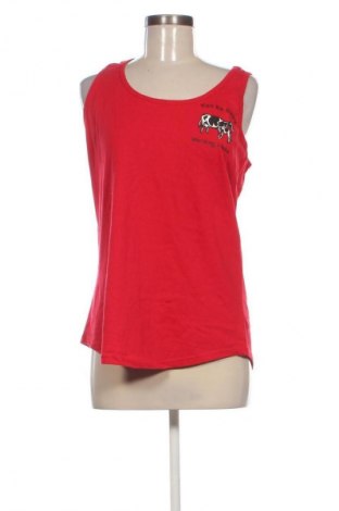Γυναικείο αμάνικο μπλουζάκι Port & Company, Μέγεθος L, Χρώμα Κόκκινο, Τιμή 7,99 €