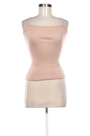 Γυναικείο αμάνικο μπλουζάκι Unbranded, Μέγεθος S, Χρώμα  Μπέζ, Τιμή 12,99 €