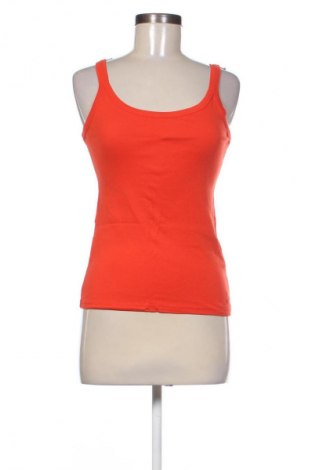 Γυναικείο αμάνικο μπλουζάκι United Colors Of Benetton, Μέγεθος S, Χρώμα Πορτοκαλί, Τιμή 6,99 €