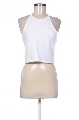 Γυναικείο αμάνικο μπλουζάκι Weekday, Μέγεθος L, Χρώμα Λευκό, Τιμή 6,99 €