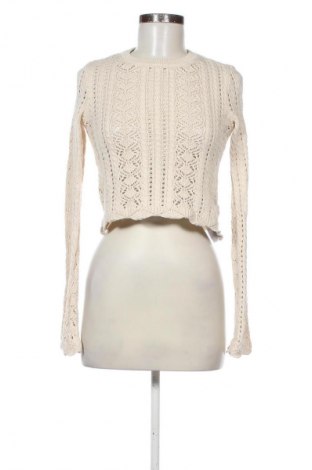 Damski sweter Amisu, Rozmiar XS, Kolor ecru, Cena 80,38 zł