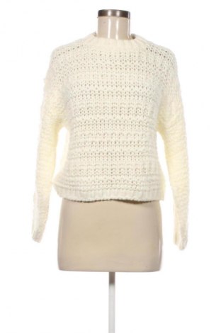 Női pulóver Bershka, Méret XS, Szín Fehér, Ár 4 299 Ft