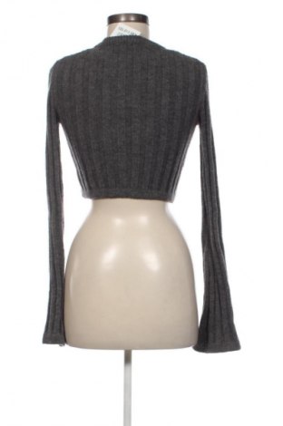 Pulover de femei Bershka, Mărime S, Culoare Gri, Preț 29,99 Lei