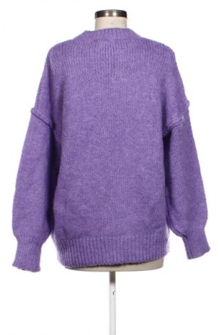 Damski sweter Bershka, Rozmiar XS, Kolor Fioletowy, Cena 40,99 zł