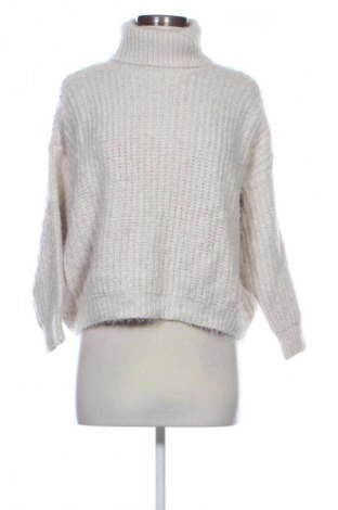 Γυναικείο πουλόβερ Bershka, Μέγεθος S, Χρώμα Λευκό, Τιμή 11,99 €