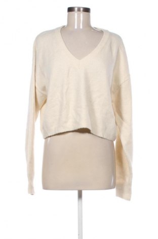 Dámský svetr Bershka, Velikost M, Barva Krémová, Cena  699,00 Kč
