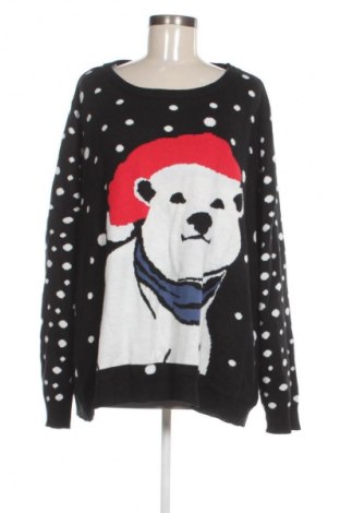 Γυναικείο πουλόβερ Bpc Bonprix Collection, Μέγεθος 3XL, Χρώμα Πολύχρωμο, Τιμή 14,99 €