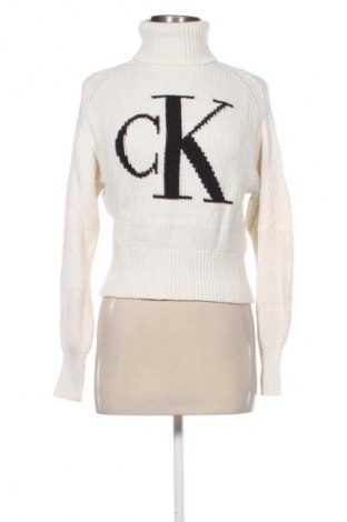 Damski sweter Calvin Klein Jeans, Rozmiar XS, Kolor Biały, Cena 404,99 zł