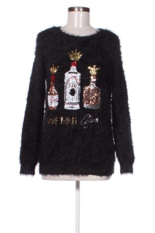 Γυναικείο πουλόβερ F&F, Μέγεθος M, Χρώμα Μαύρο, Τιμή 14,99 €