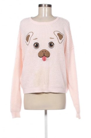 Γυναικείο πουλόβερ Fb Sister, Μέγεθος L, Χρώμα Ρόζ , Τιμή 9,99 €