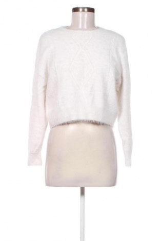 Γυναικείο πουλόβερ H&M Divided, Μέγεθος S, Χρώμα Λευκό, Τιμή 15,99 €