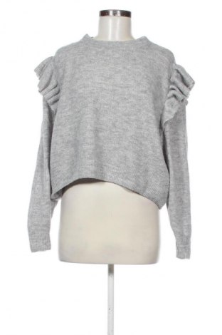 Дамски пуловер H&M Divided, Размер M, Цвят Сив, Цена 14,77 €