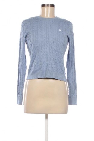 Дамски пуловер H&M Divided, Размер XS, Цвят Син, Цена 14,74 €