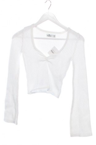 Damski sweter Hollister, Rozmiar XS, Kolor Biały, Cena 101,99 zł