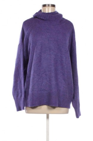 Дамски пуловер Laura Torelli, Размер L, Цвят Лилав, Цена 15,33 €