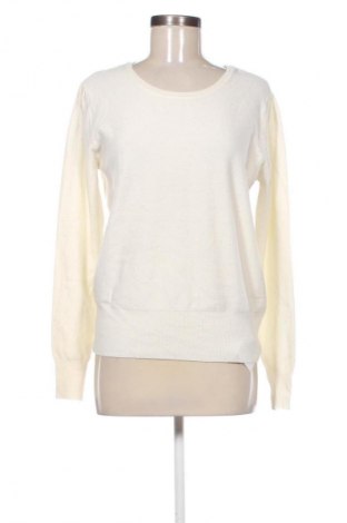 Γυναικείο πουλόβερ Laura Torelli, Μέγεθος M, Χρώμα Λευκό, Τιμή 6,99 €