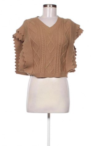 Damski sweter Luc-Ce, Rozmiar S, Kolor Brązowy, Cena 72,99 zł