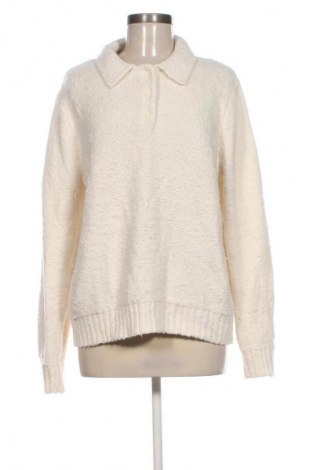 Γυναικείο πουλόβερ Mango, Μέγεθος L, Χρώμα Λευκό, Τιμή 30,99 €