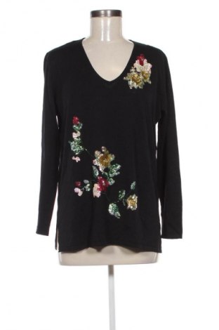 Γυναικείο πουλόβερ Marina Rinaldi, Μέγεθος M, Χρώμα Μαύρο, Τιμή 57,99 €