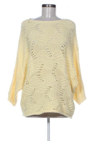 Γυναικείο πουλόβερ Page One, Μέγεθος L, Χρώμα Κίτρινο, Τιμή 7,99 €