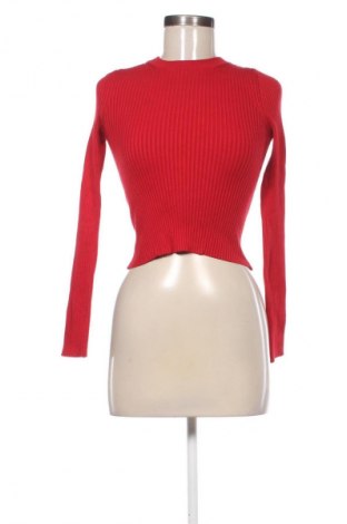 Dámský svetr Pull&Bear, Velikost S, Barva Červená, Cena  209,00 Kč