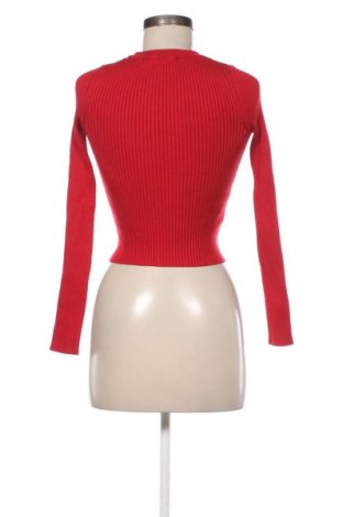Dámský svetr Pull&Bear, Velikost S, Barva Červená, Cena  209,00 Kč